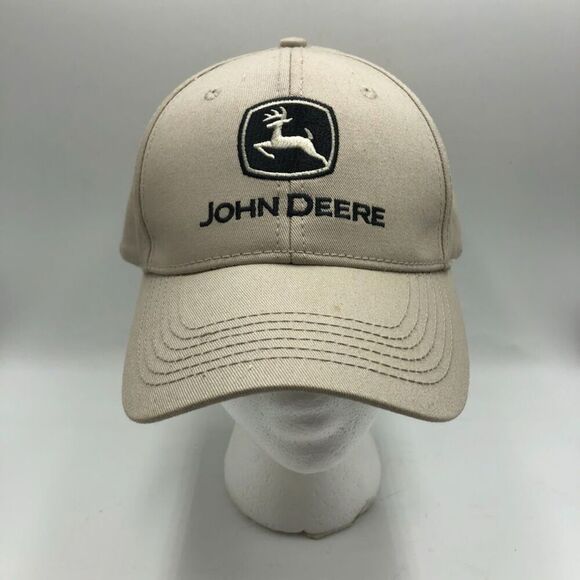 John Deere Logo Farming Brand Men's Unisex Baseball Cap Hat Snap Back One Size - Picture 3 of 11